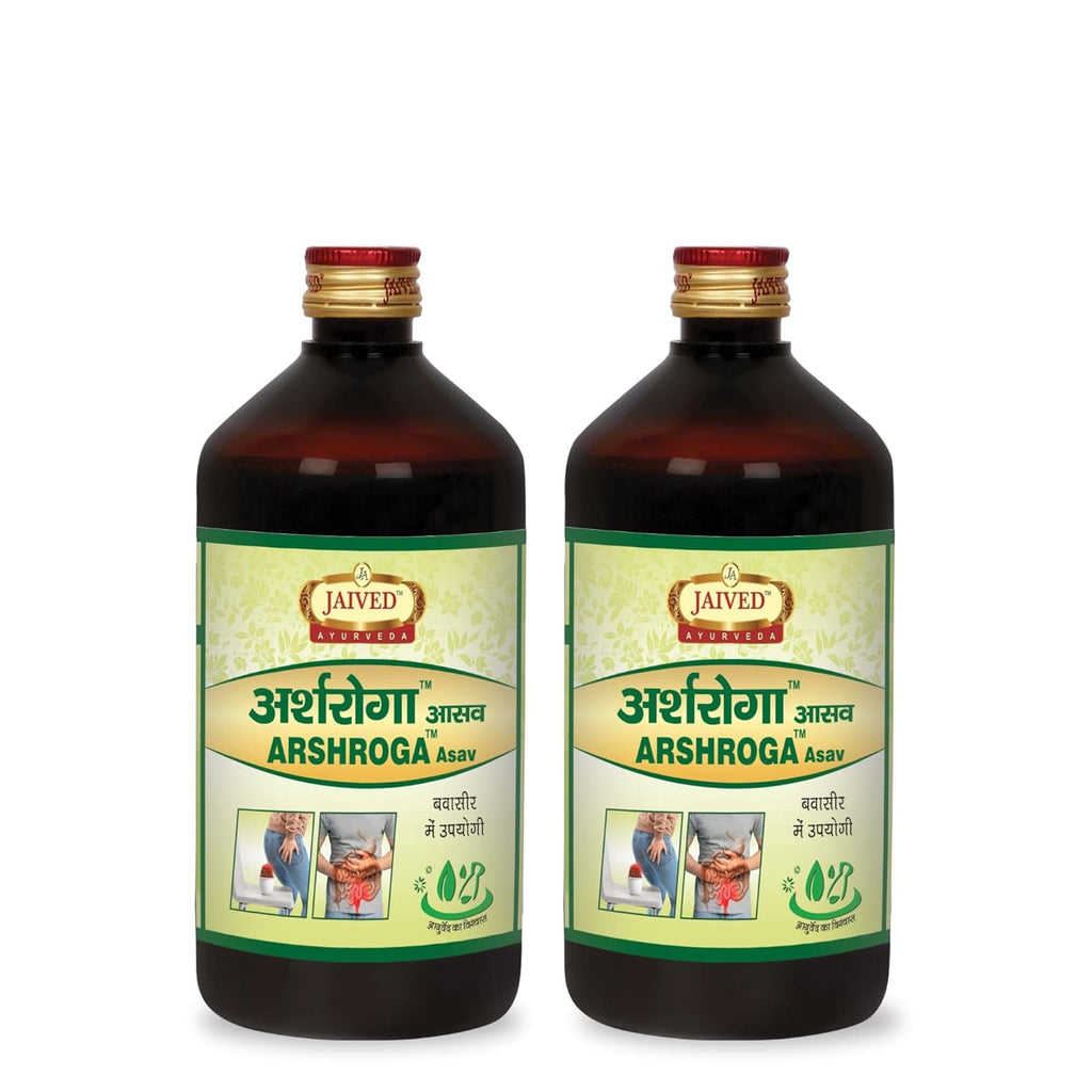Jaived Ayurveda Arshroga Asav - 450 ml (Pack of 2)