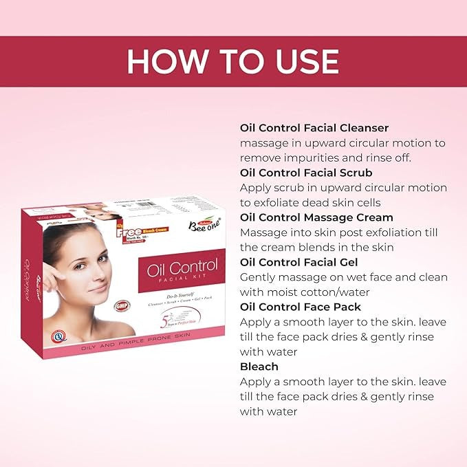 Beeone Oil Control Facial Kit - 312 gms