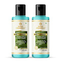 Khadi Organique Daily Purifying Apple Shampoo and Conditioner - 420 ml (pack of 2)