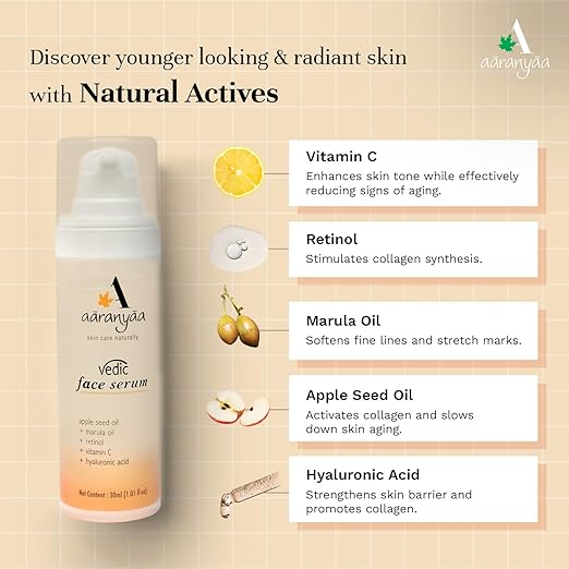 Aaranyaa Vedic Face Serum - 30 ml
