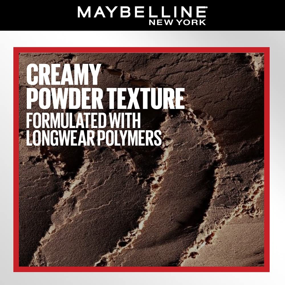 Maybelline New York Tattoo Brow 36h Brow Pencil - Natural Brown, Creamy Powder Texture, Precision Tip. Maybelline New York Tattoo Brow Eyebrow Pencil Lasts Up To 36Hr, Smudge & Water-proof | 0.25 g