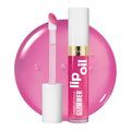 REVLON Super Lustrous Glimmer Lip Oil, Moisturizing & Tinted, Shiny Finish, Made with Plant-Based Squalane, 004 Gone Rose, 0.13 fl oz