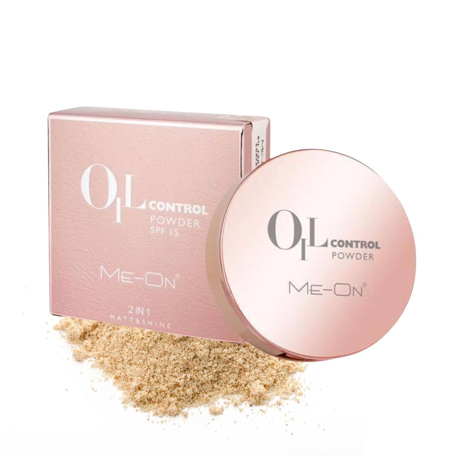 ME-ON Oil Control Compact 2 in 1 (Shade 02 - Marble)