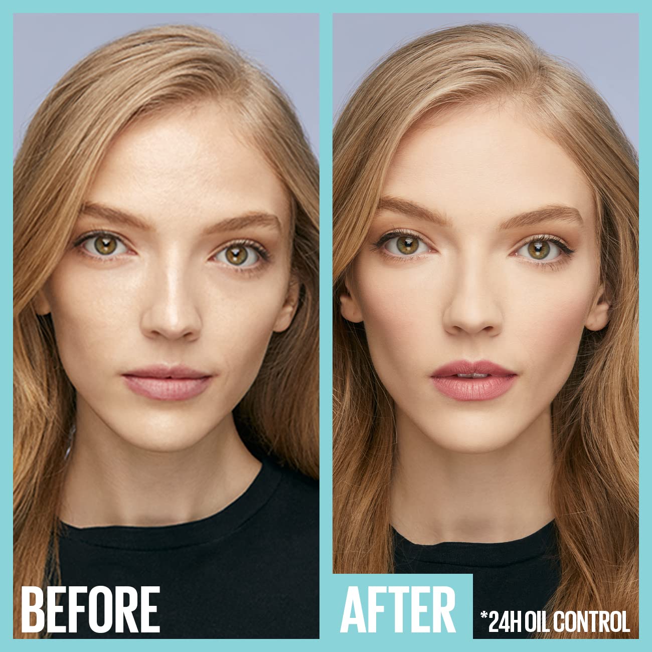 Maybelline New York Ultimate Powder Foundation, Full Matte Coverage, SPF44, 24H Oil Control, Fit Me, Shade 120, 9g