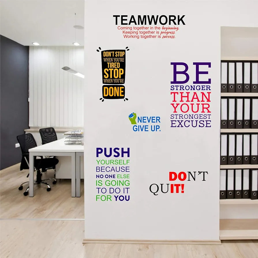 Decal O Decal Life Inspiration Quotes Wall Stickers self-adhesive 1 x 135 cm