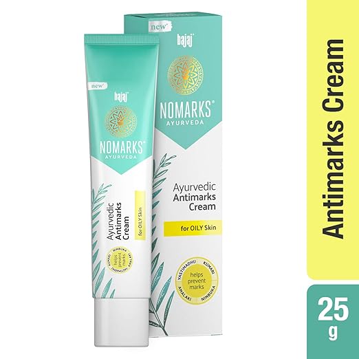 Bajaj Nomarks Ayurvedic Antimarks Cream for Oily skin - 25 gms