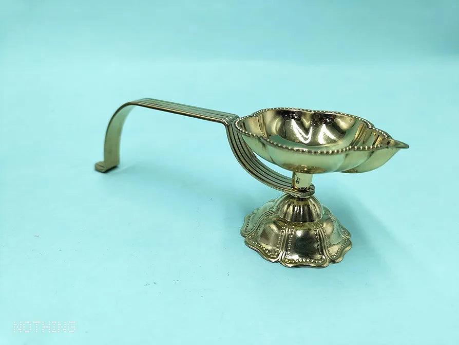 Craftvatika Brass Karpoor Dani Diya Kapoor dani Diya Brass