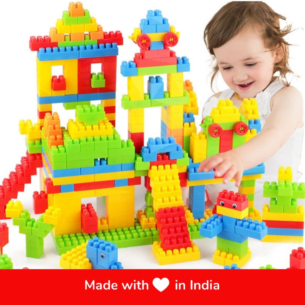 Kids Mandi Educational Bullet Blocks Toys Multicolor