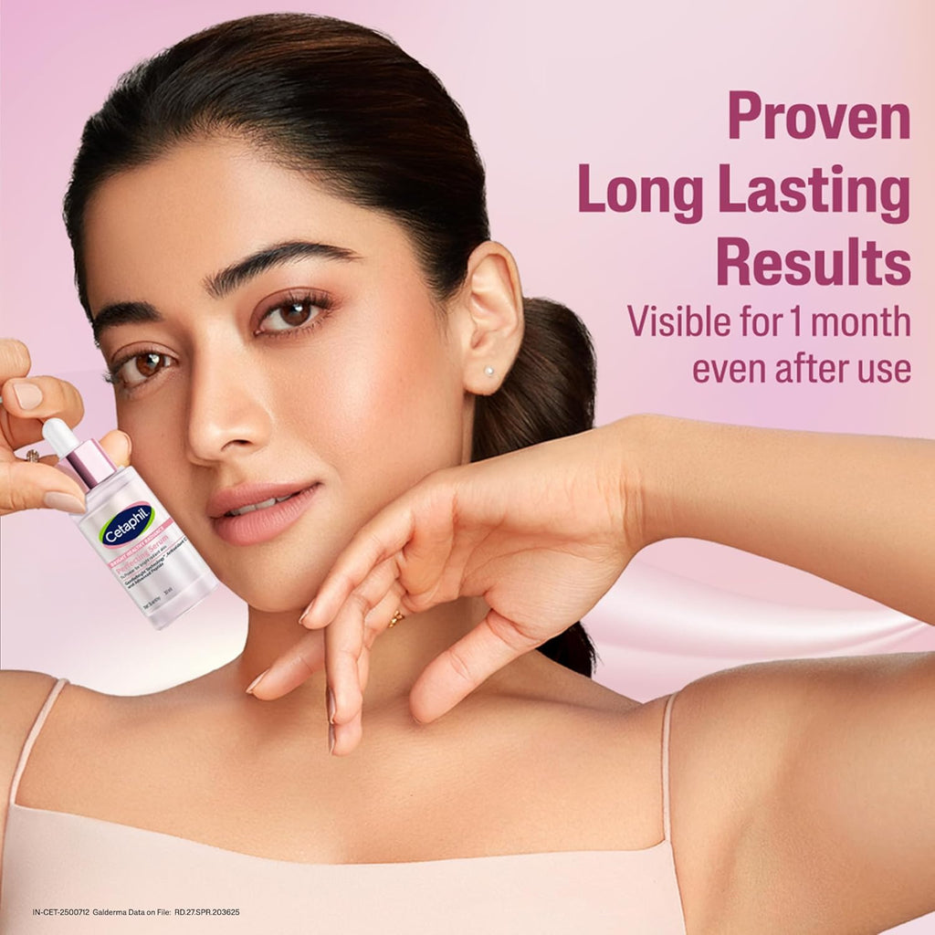 CETAPHIL Bright Healthy Radiance Brightening |Glow Serum | 30ml | GentleBright Technologyâ„¢ with Antioxidant C and Advanced Peptide | Removes Dark Spots & Dullness