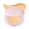 milktouch All-Day Skin Fit Milky Glow Cushion Foundation 24W Honey â€“ Warm Beige Glow, Seamless Coverage Cushion Makeup | 15g