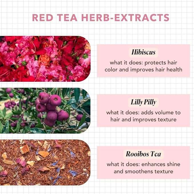 Paradyes Red Roobios Tea Hair Perfume for Intense Hydration & Calming Fragrance - 100 Ml
