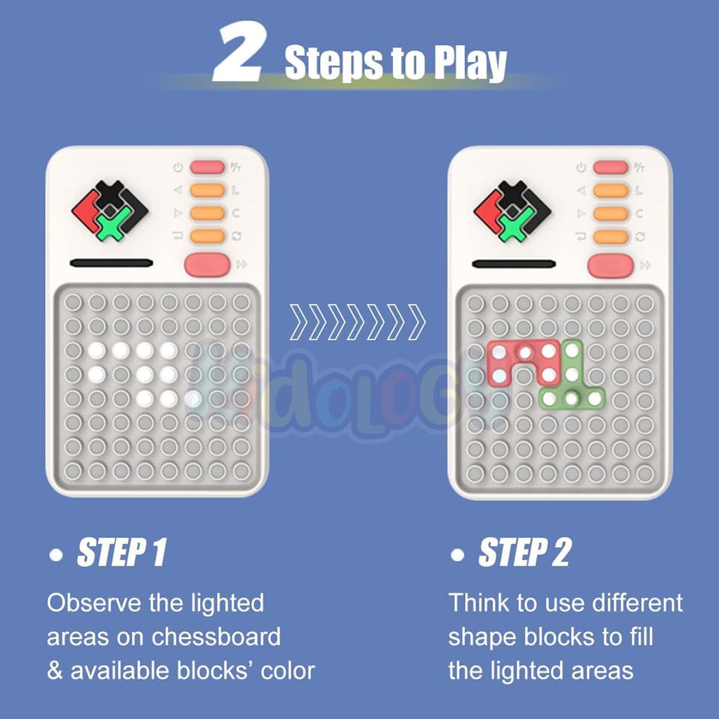 Kidology Super Blocks Pattern Matching Puzzle Games