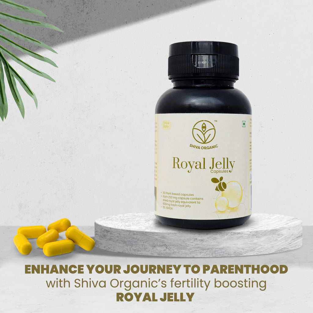 Shiva Organic Royal Jelly Capsules