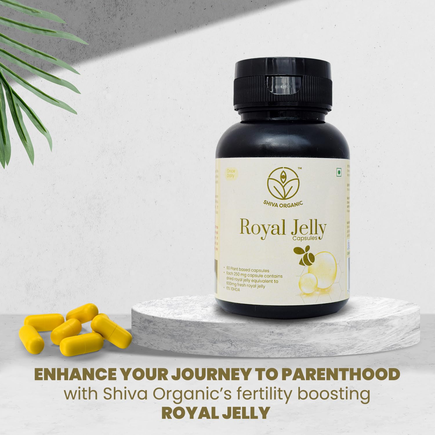 Shiva Organic Royal Jelly Capsules
