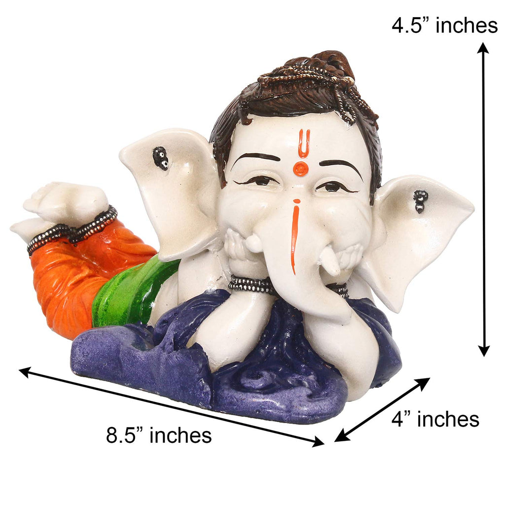 Ecraftindia Decorative Lord Ganesha in Resting Position