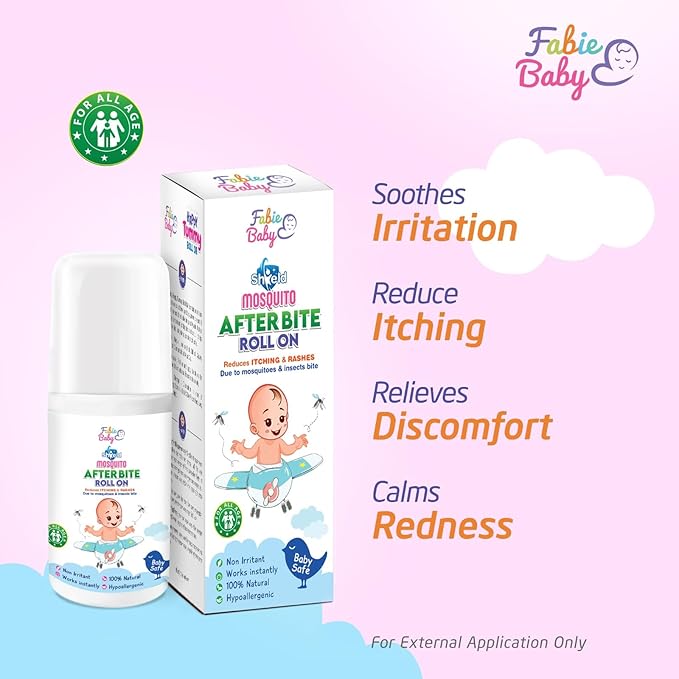 Fabie Baby Mosquito After Bite Roll on for Babies - 40 Ml
