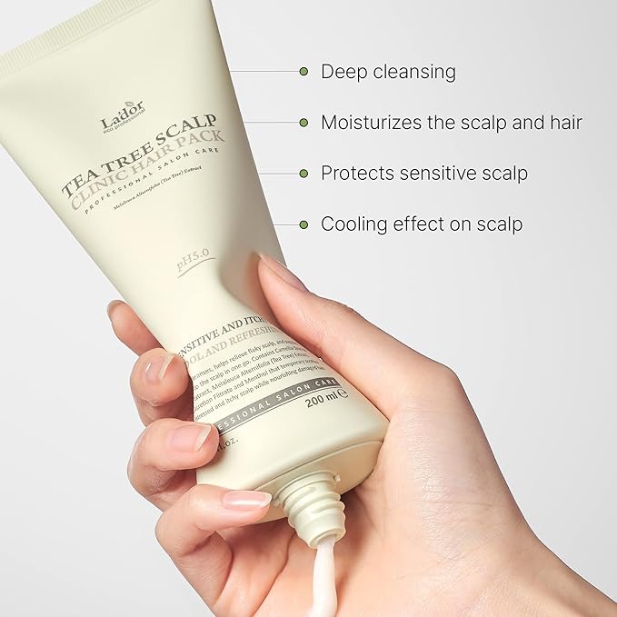 La'dor Tea Tree Scalp Clinic Hair Pack - 200 Ml