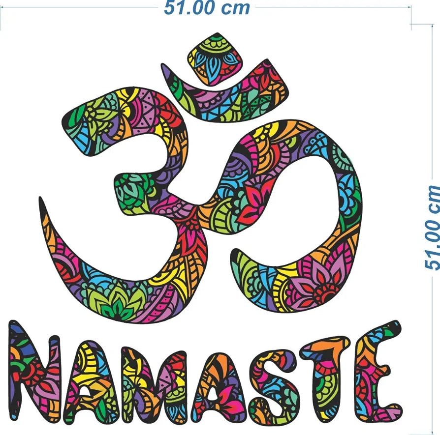 Rangoli White Glossy Vinyl Wall Sticker Premium Self-Adhesive Waterproof Parent-2 Design-8
