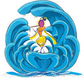 Rangoli Vinyl Wall Sticker Self-Adhesive Wall Decor Parent 2 Design-24