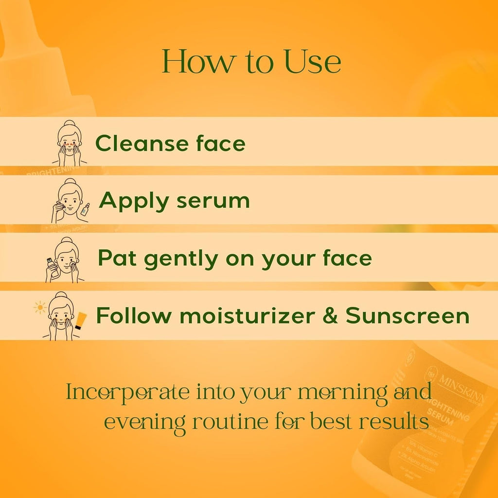 Minskinn Brightening Face Serum - 30 ml