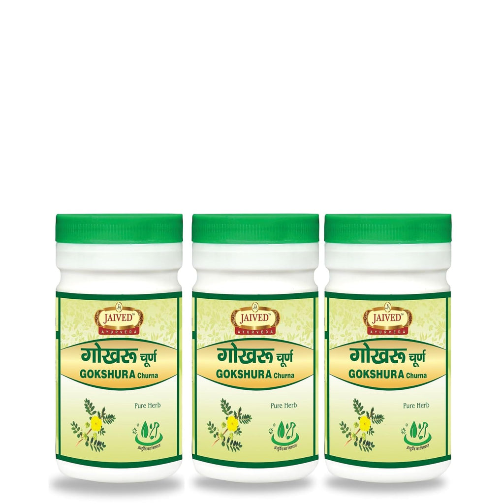 Jaived Ayurveda Gokshuru Churana - 100 gms (Pack of 3)