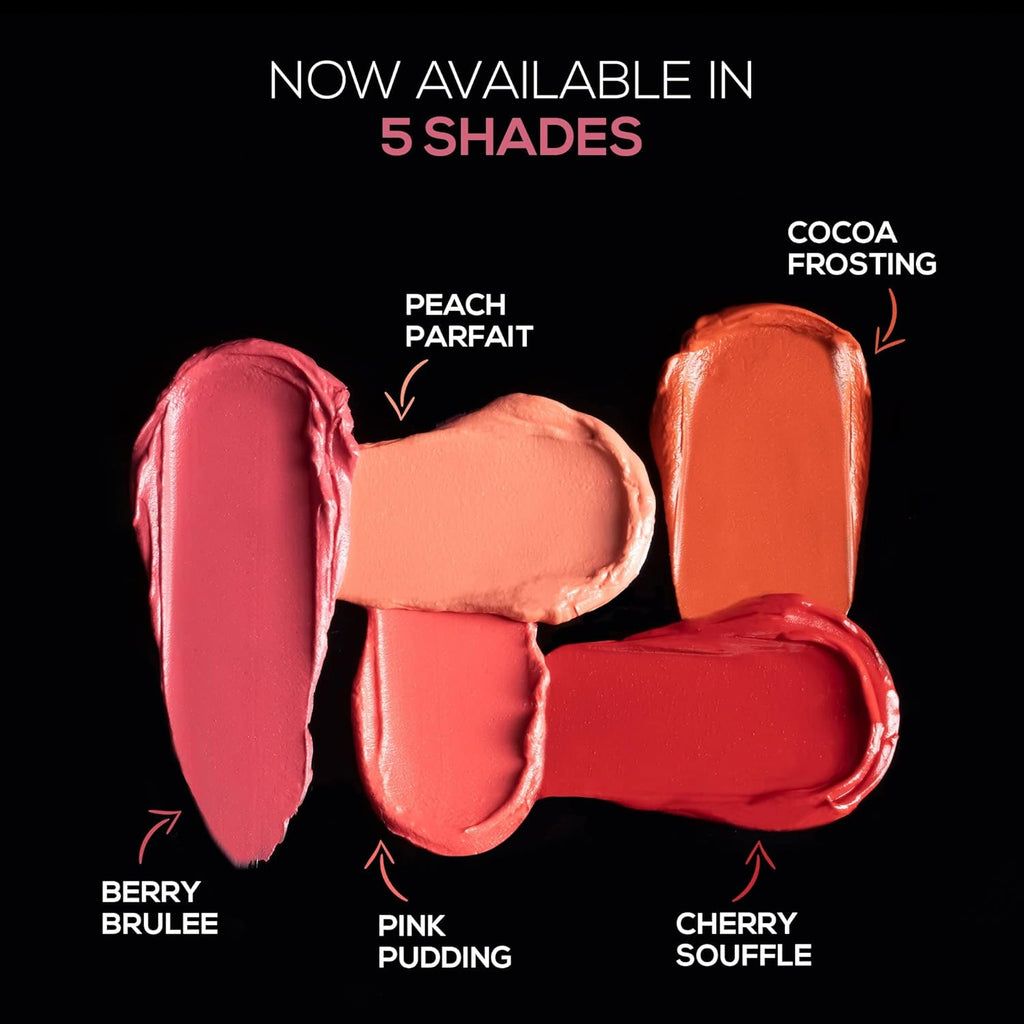 RENEE Multi-mousse for Lips, Cheeks & Eyes, Cocoa Frosting 5gm | Matte Finish, Rich Color Payoff With Weightless & Velvety Smooth Texture | Non-drying, Highly Blendable Formula