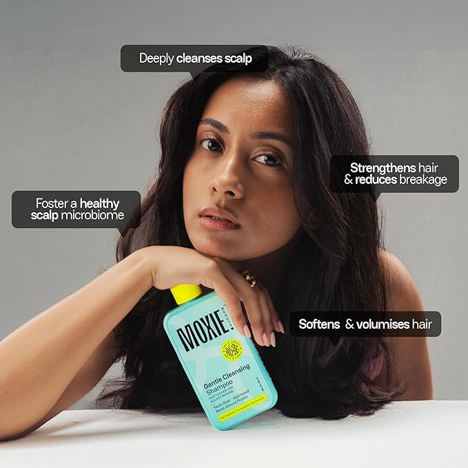 Moxie Beauty Shampoo For Frizzy Dry Wavy & Curly Hair - 200 ml