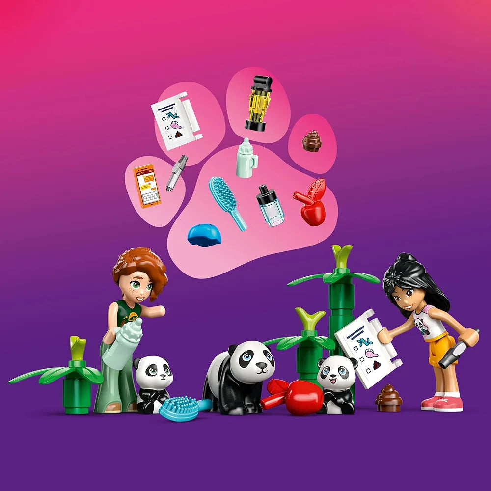 Lego Friends Panda Sanctuary Animal Care Building Set Toy 42648 Building Blocks Toys for 7+ Gift for Boys and Girls