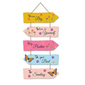 Artvibes Art Vibes Motivational Quote Decorative Wall Art Mdf Wooden Wall Hanger for Living Room | Set of 5