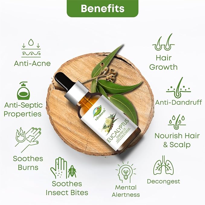 FarmBlends Eucalyptus Essential Oil - 10 ml