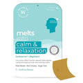 Wellbeing Nutrition Melts Calm & Relaxation | Suntheanine L-theanine, Magnesium & Chamomile - Natural Stress & Anxiety Relief to Uplift Mood and Reduce Cortisol (30 Oral Strips)