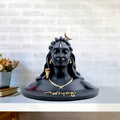 Jaipur Ace Adiyogi Shiva Statue for Car Dash Board Mahadev Murti Adiyogi Mini Statue