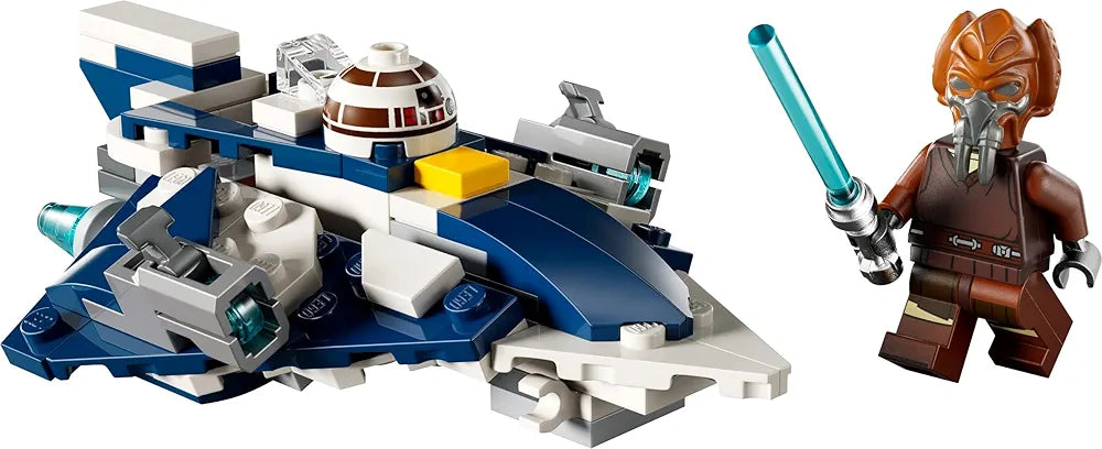 Lego Star Wars Plo Koon’s Jedi Starfighter Microfighter Building Toy 75400 Building Blocks Toys for 6+ Gift for Boys and Girls