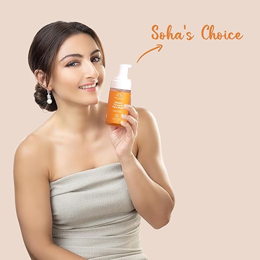 Earthraga Ubtan Turmeric Face Wash - 100 ml