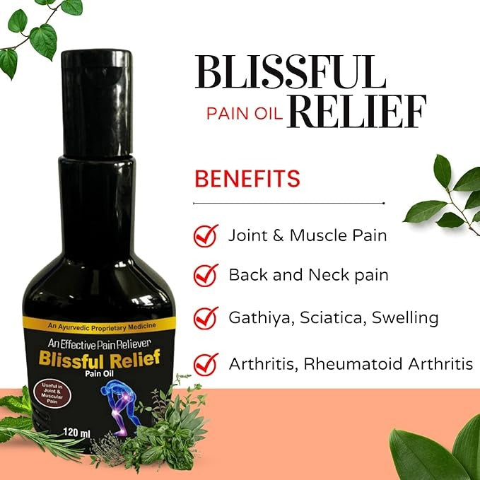 Bhavishya Ayurveda Blissful Herbal Body Massage Oil – 120 ml