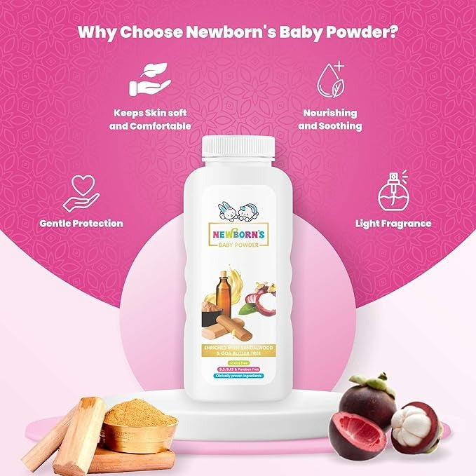 Newborn's Natural Baby Powder - 200 gms