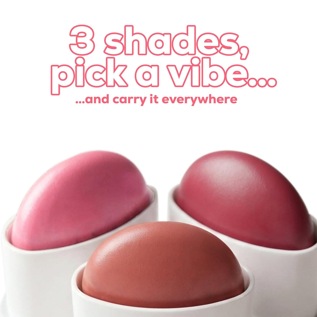 RENEE Blushie Blurring Blush Stick | Buildable Formula With Soft-Focus Matte Finish | Lightweight, Long-Lasting, Easily Blendable | With Hyaluronic Acid, Peptides & Vitamin E - Pinkie Promise | 6.5g