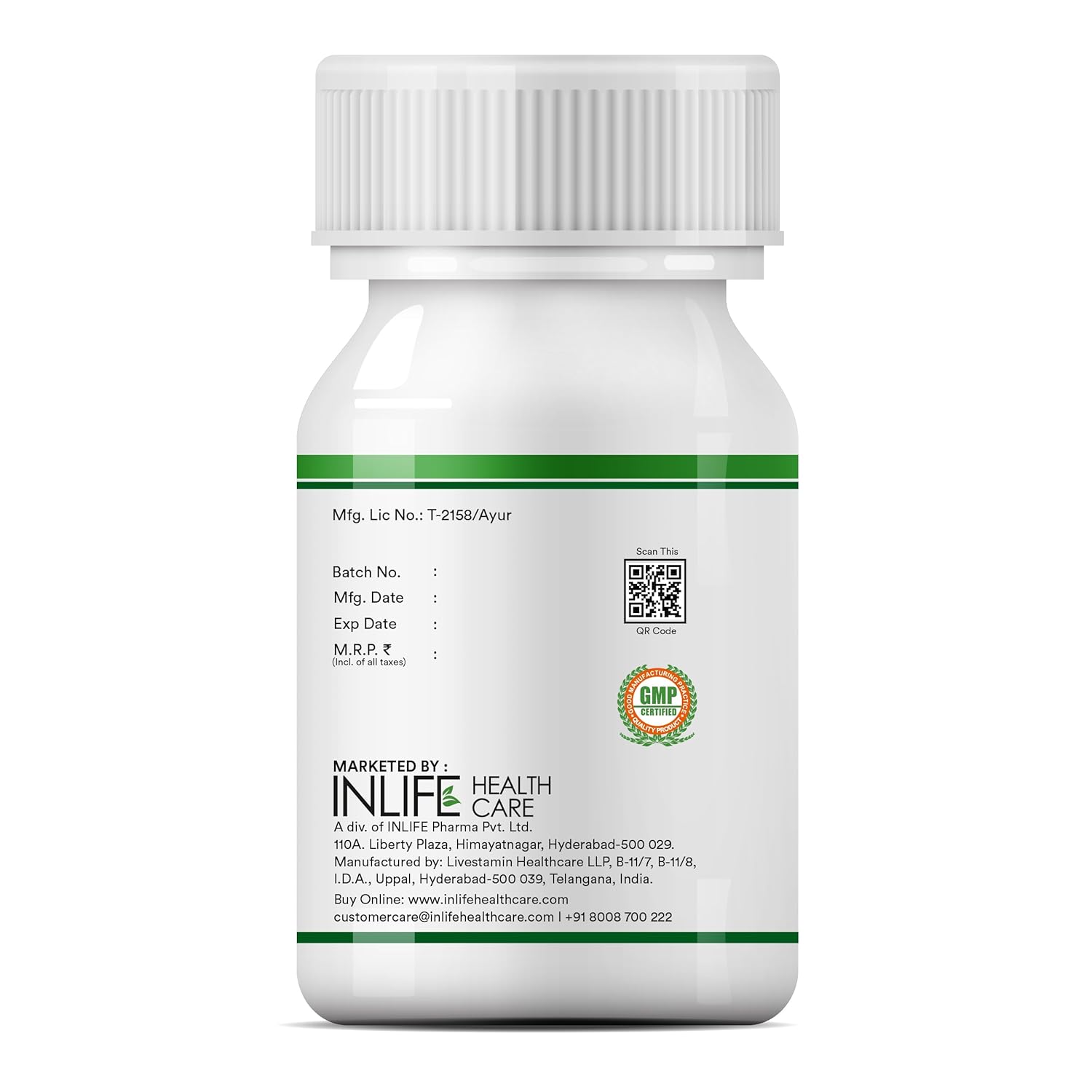 Inlife Diastan Diabetes Care Ayurvedic Supplements - 60 Vegetarian Capsules