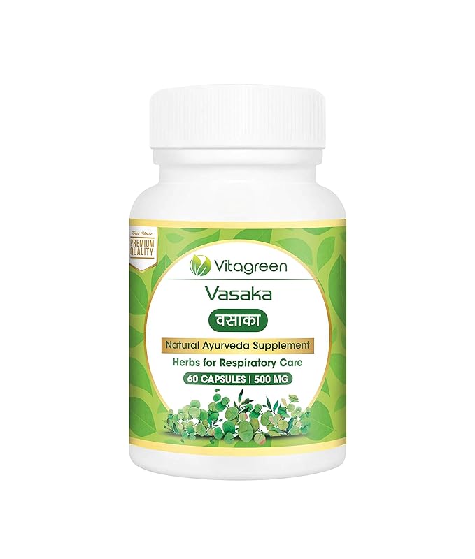 VitaGreen Vasaka 500 mg - 60 Capsules