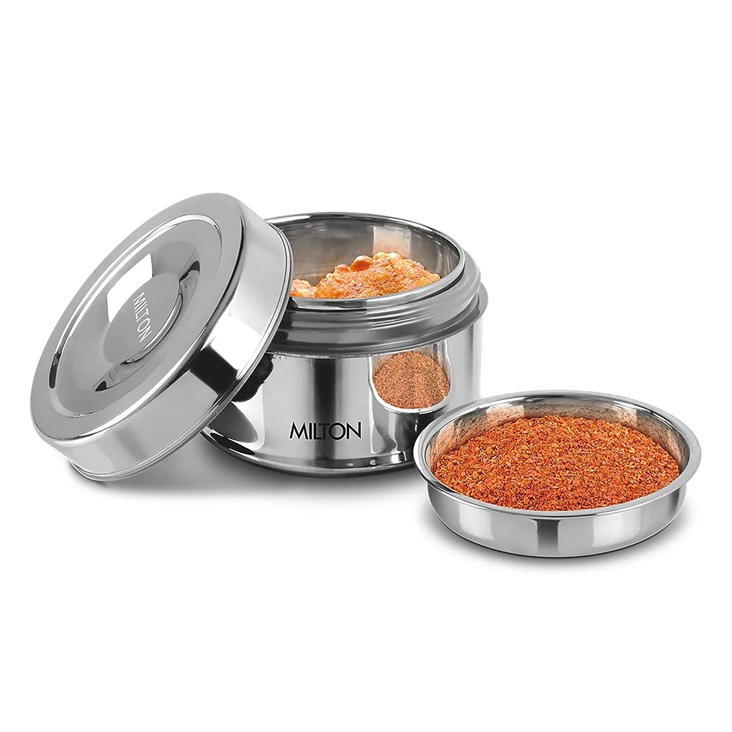 Milton Steel Snack Stainless Steel Tiffin