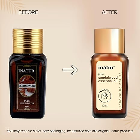 Inatur Sandalwood Essential Oil - 12 ml