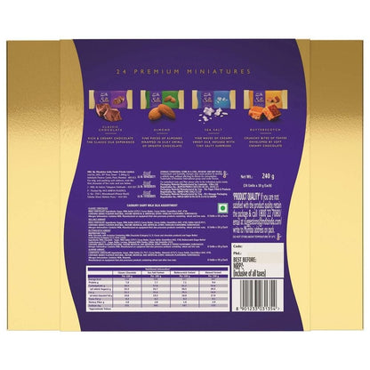 Cadbury Dairy Milk Silk Miniatures Chocolate Gift Pack, 240 g