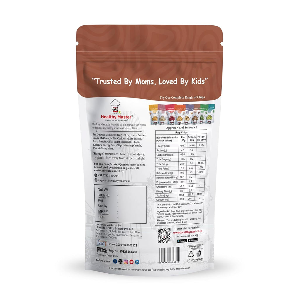Healthy Master Ragi Chips