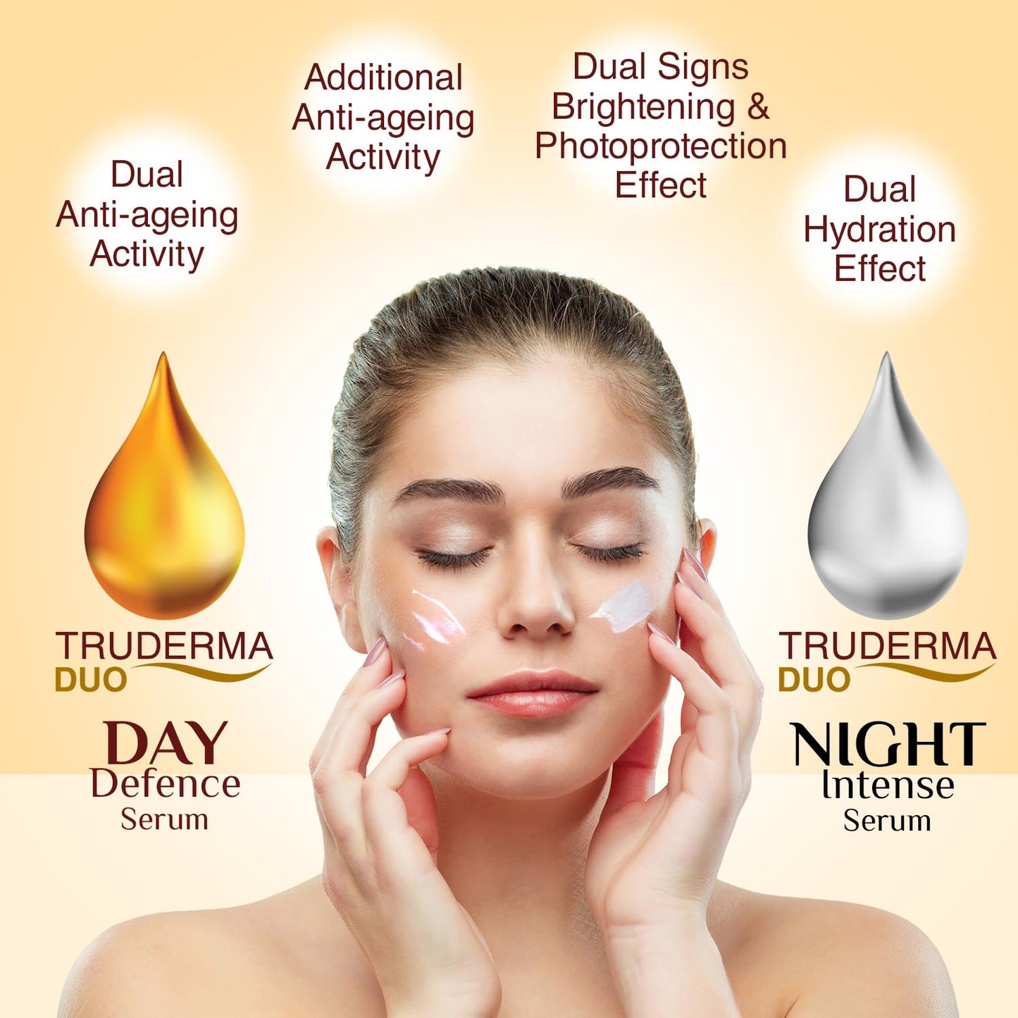 Regaliz Truderma Duo: Day Defence & Night Intense Serum - 50 ml