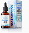 METADROPS Benfotiamine 300 Mg in Liquid Form - Premium Supplement for Nerve Health, Energy, and Glucose Metabolism Support - 50ml Bottle Providing 100 Servings - Fast Absorption and Trusted Quality