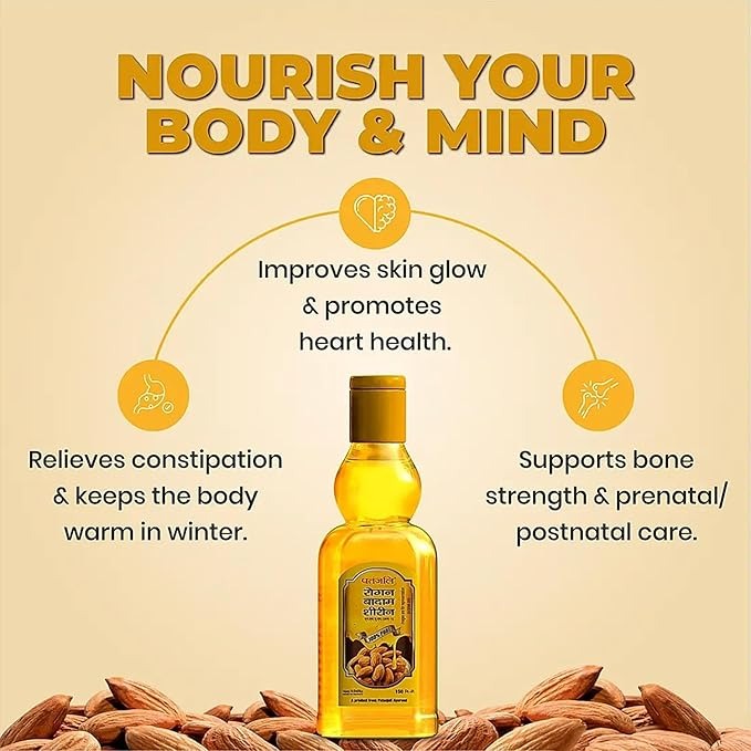 Patanjali Rogan Badam Oil - 150 ml