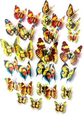 Rangoli Butterfly Wall Stick or Magnet Self Adhesive Removable PVC Design-10