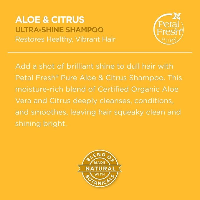 Petal Fresh Pure Ultra Shine Aloe & Citrus Shampoo - 355 ml