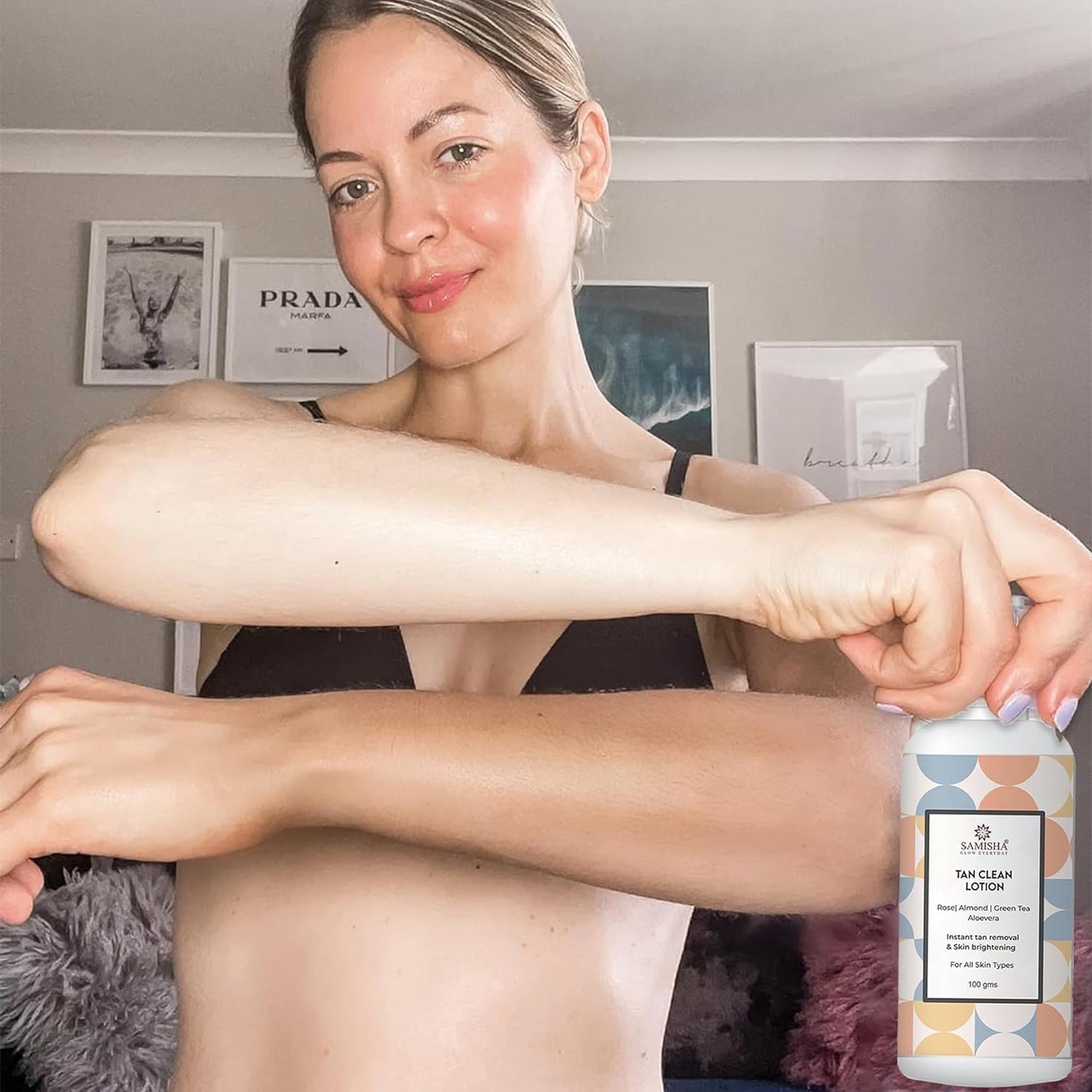 Samisha Tan Clean Cream