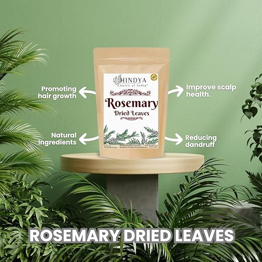 Hindya Ayurvedic Luxury Rosemary Dried Leaves for Hair Growth - 50 gms